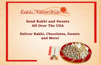 Rakhi n sweets usa delivered at easy and affordable rates