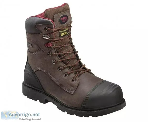 Avenger 7573 - 8&quot Insulated Waterproof Composite Toe Work Bo