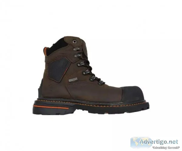 Buy Hoss Range 6&quot Brown Composite Toe Puncture Resistant Wat