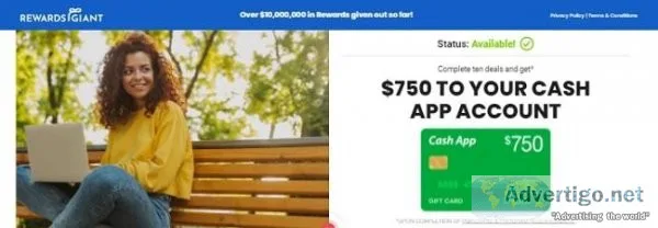 RZUSA - CashApp 750 - Incent (US)