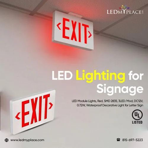 Order Now LED Lighting for Signage at Cheap Prices