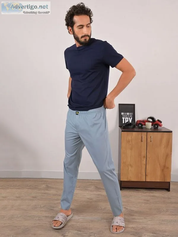 Checkout wide collection of pyjamas for men online at beyoung