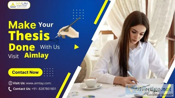 Thesis writing services in india