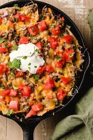 Stew Meat Nachos at Adams Natural Meats