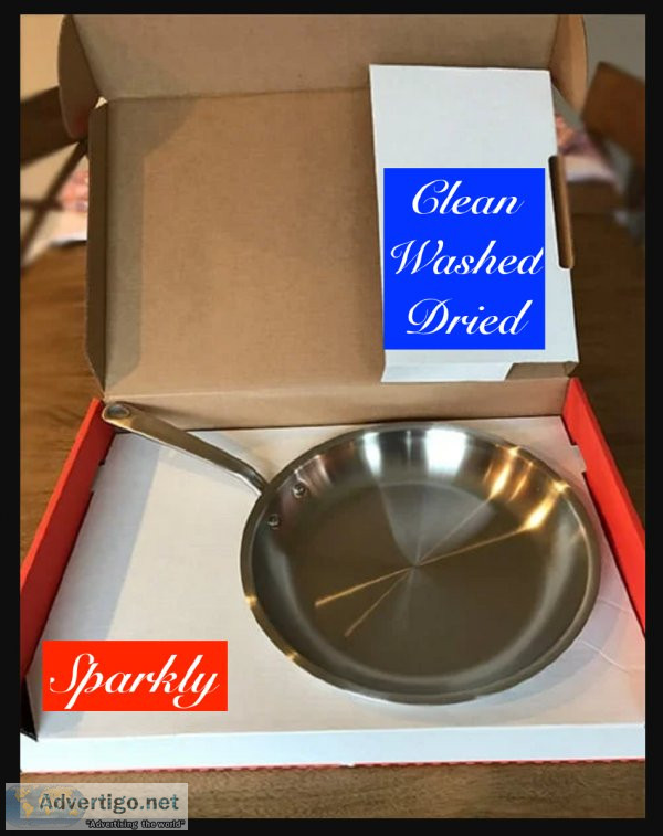 www.SparklyDW.com - Front door pick-up  drop-off dish washing se
