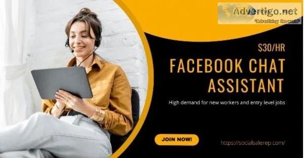 Hiring online assistants - 30 per hour