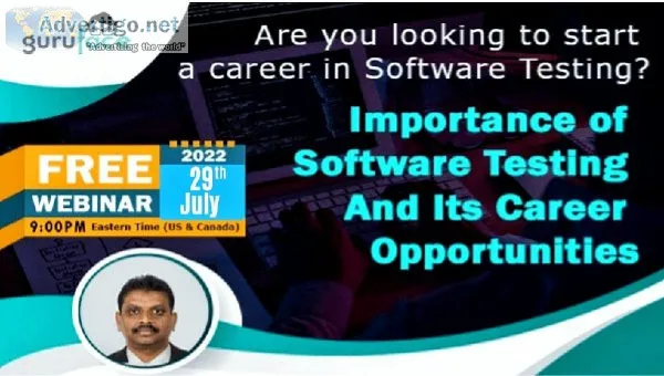 Free Webinar on QA Manual and Automation TestingFree Webinar on 