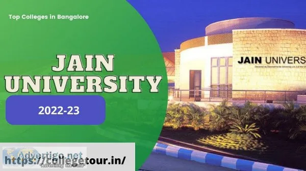 Jain University Online admission 2022 process