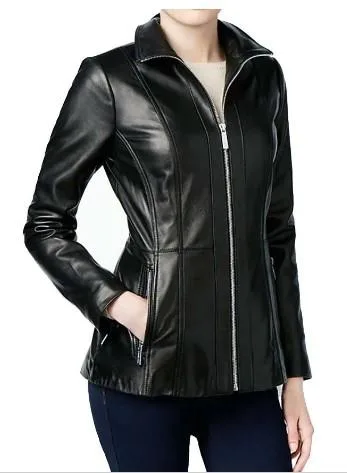 Best Plus Size Leather Jacket For Women - Zooloo Leather