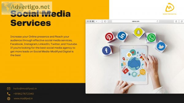 Get best social media services | modifyed digital
