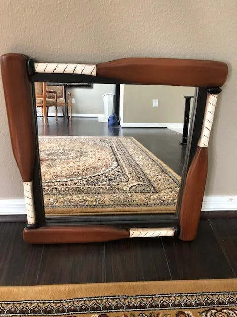 Decorative Baseball Mirror