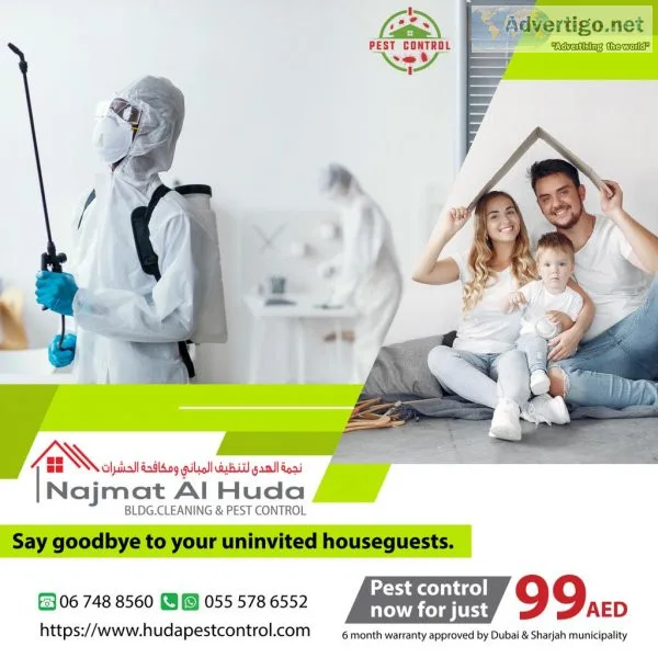 Najmath al hudha pest control service dubai & sharjah
