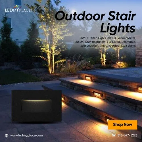 Purchase Outdoor Stair Lights and Get Quality Lighting for Your 
