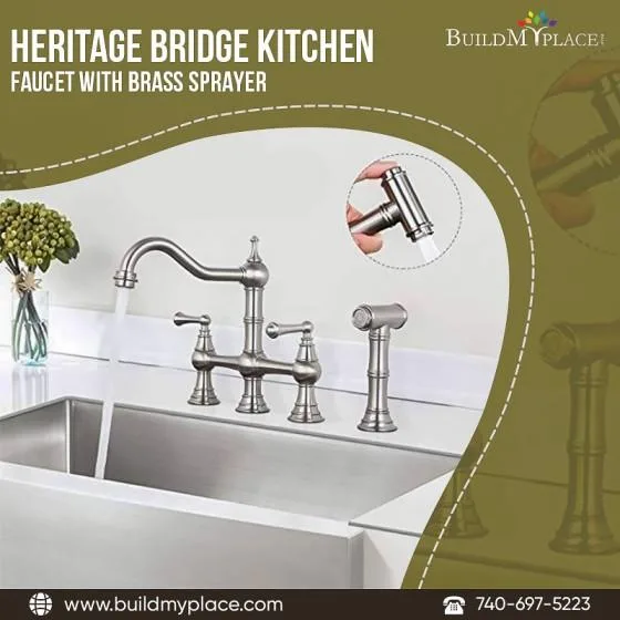 Huge Discounted Sale on Bridge Kitchen Faucet Order Now  Buildmy