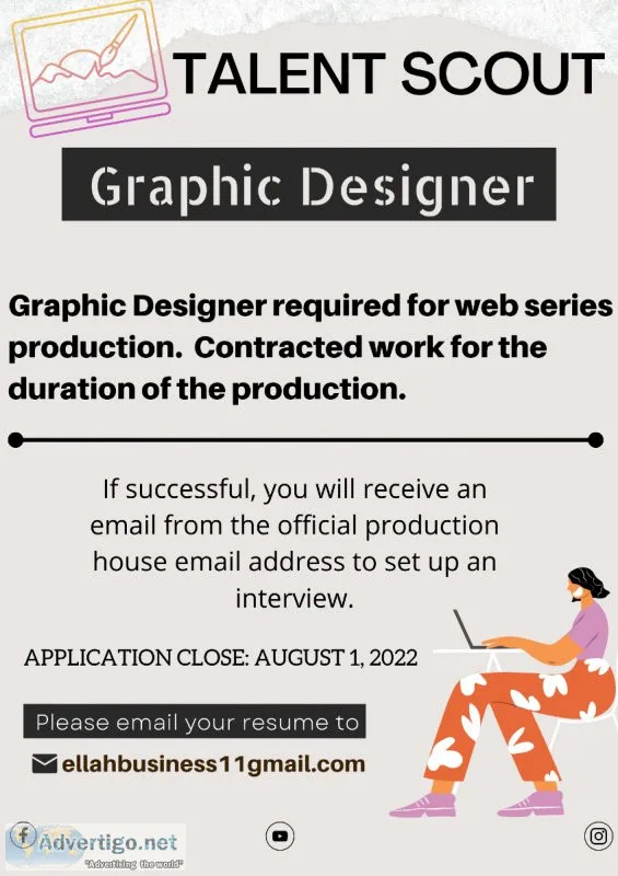 Looking for Graphic Designer