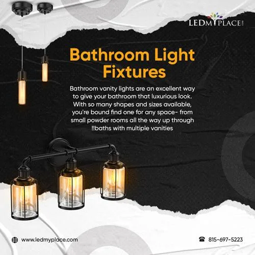 Shop Now Best Options of Bathroom Light Fixtures from LEDMyplace