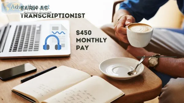 Earn 450 Monthly as a Transcriptionist