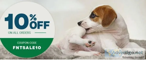 Instant 10% OFF on All Pet Care Supplies