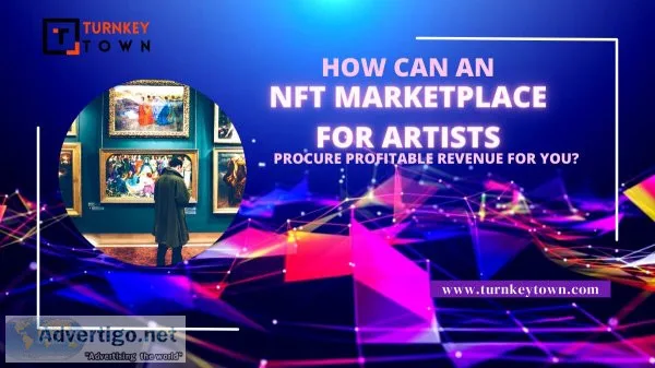 How does plug and play solution work nft art marketplace develop