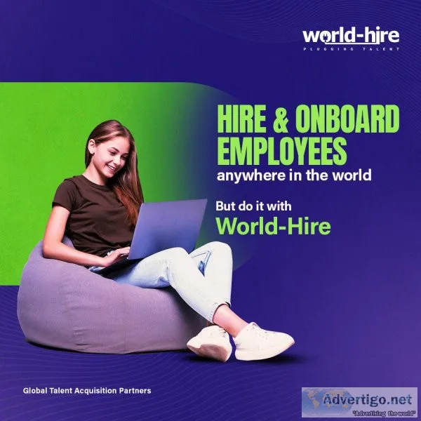 Hire leaders internationally with World-Hire