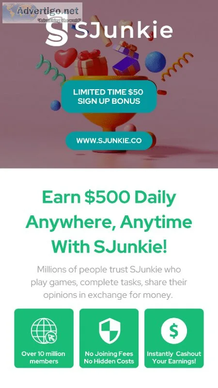 Earn 500 Daily