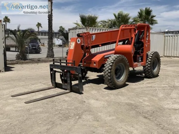 2003 SKYTRAK 6042 ROUGH TERRAIN REACH FORKLIFT 1630139224