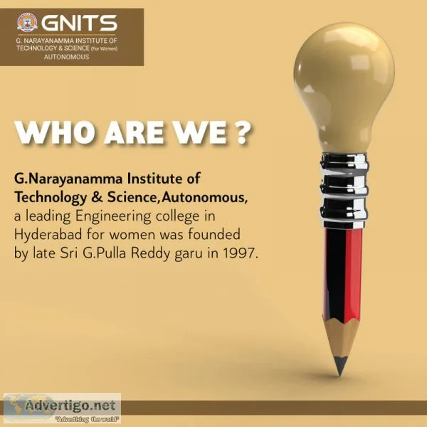 Btech women s colleges in hyderabad | gnits