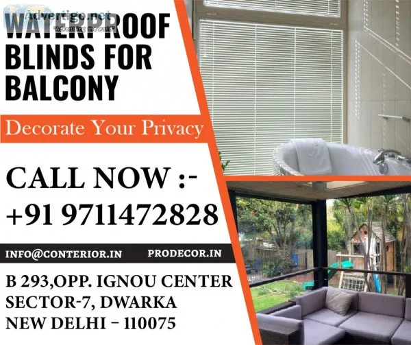 Balcony covers in delhi - prodecorin