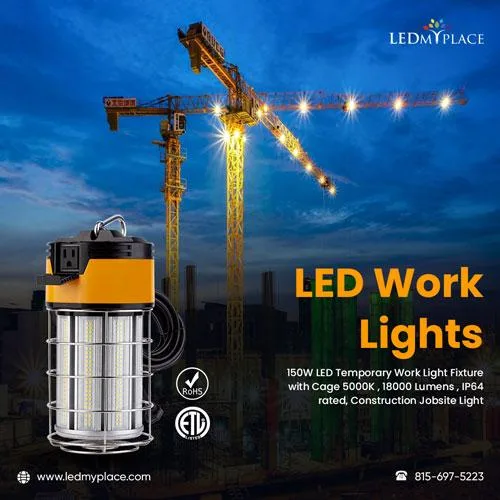 Get Brilliant LED Work Lights at Reasonable Prices from LEDMypla