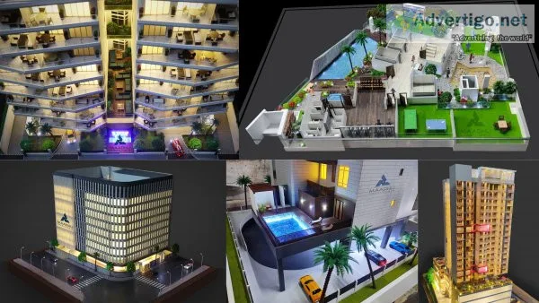 Top 3d scale model maker & architectural model making company by