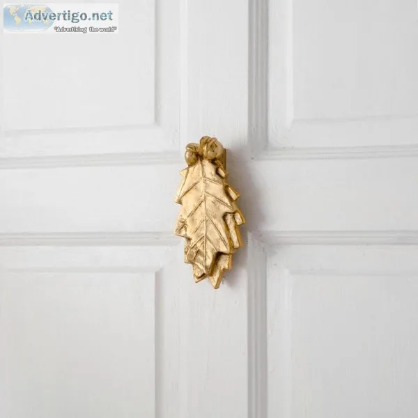 Oak Leaf Door Knockers