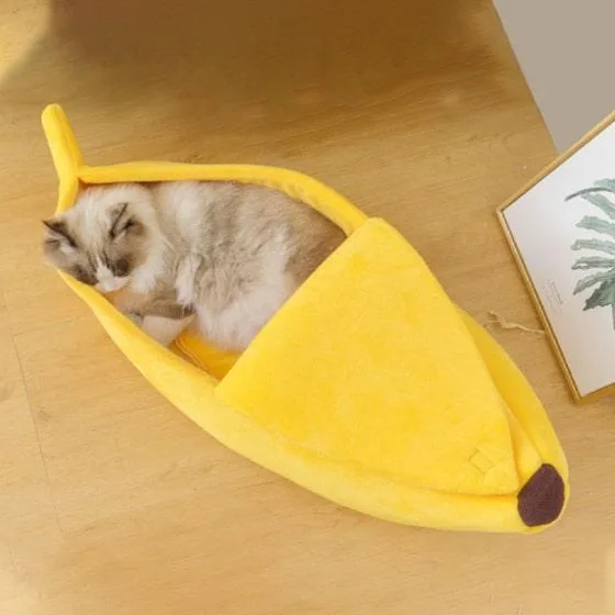 Banana Shaped Pet Bed