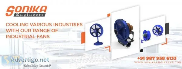 Industrial exhaust fan manufacturers in india | sonika engineers