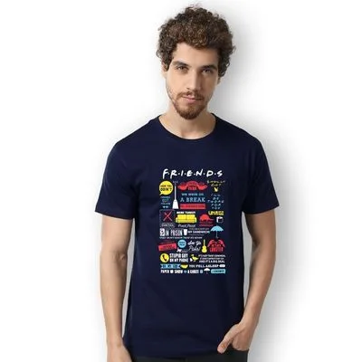 Get friends t shirts collection online at beyoung