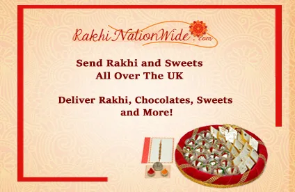 Rakhi n sweets uk delivered at easy and affordable rates