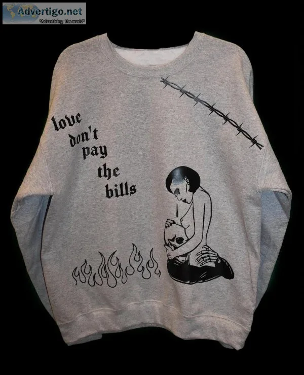 Buy Printed Crewneck Sweatshirt Women s - API The Label