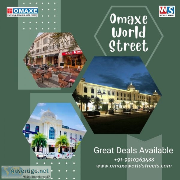 Faridabad world street, omaxe world street faridabad