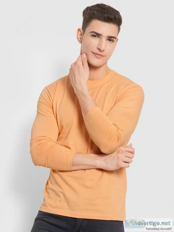 Shop full sleeve t-shirt for men online at low prices in india
