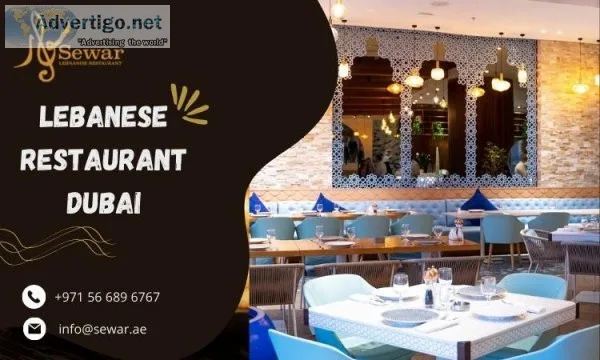 Lebanese caf&eacute Dubai