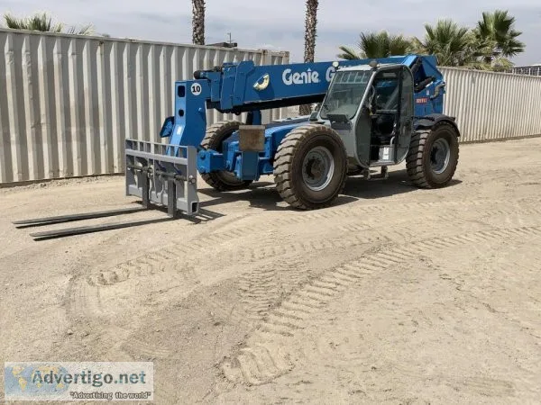 2011 GENIE GTH1056 ROUGH TERRAIN REACH FORKLIFT 1630154224