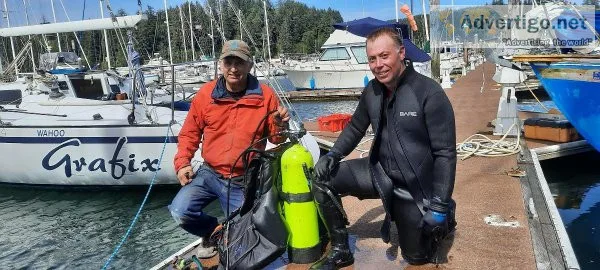 Boat Detailing Oxidation removal Diving services