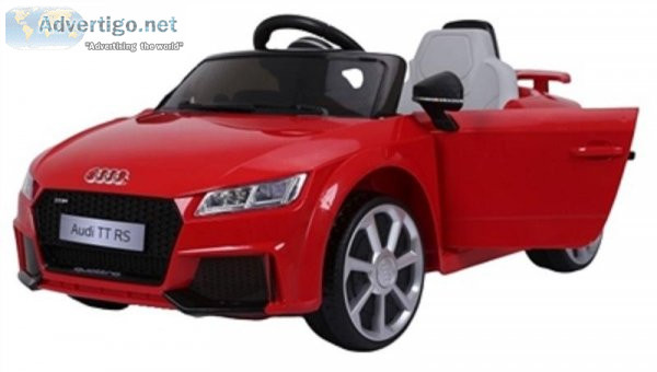 Audi Baby Kids Child Ride On Red Toy Car w Parental Remote