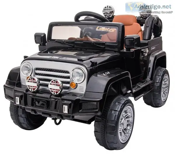 Child Baby Kids Ride On 12V Black Toy Car  15 w Parent Remote