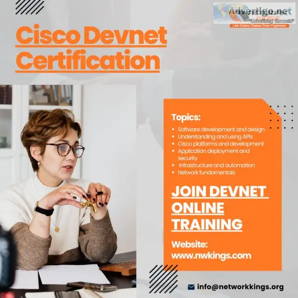 Cisco devnet course training with certification