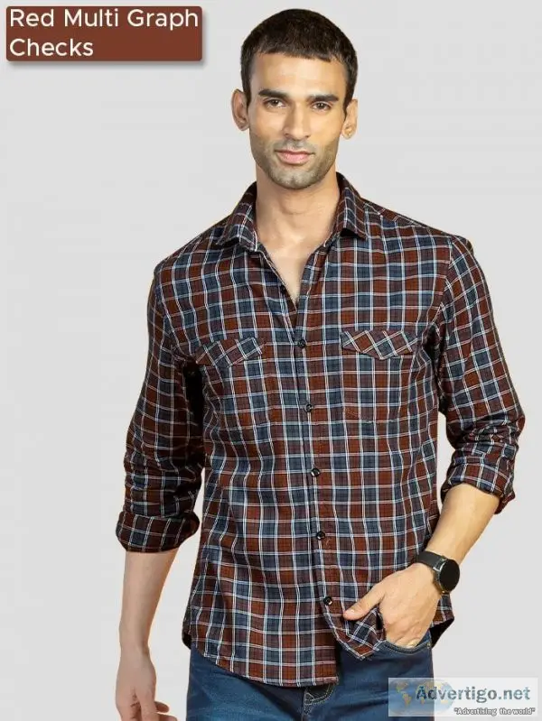 Shirts for men - buy branded men shirts online in india | beyoun