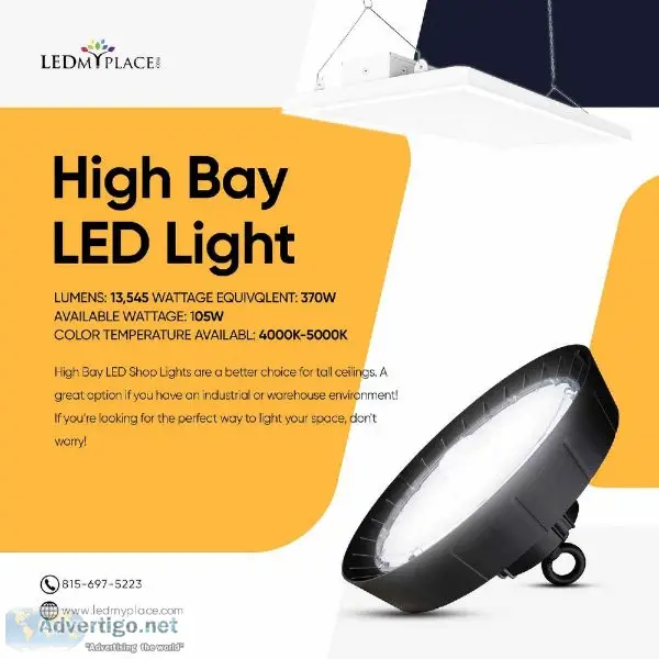 Buy Now Premium Quality High Bay LED Light from LEDMyplace
