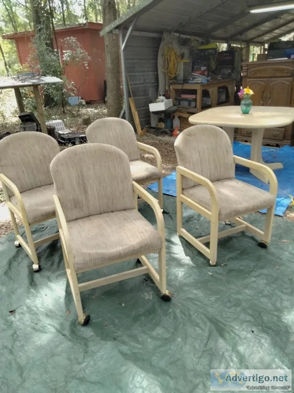 Table and chairs