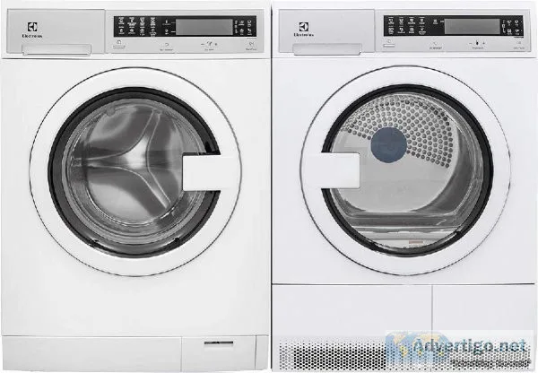 Electrolux White Compact Front Load Laundry Pair with EFLS210TIW