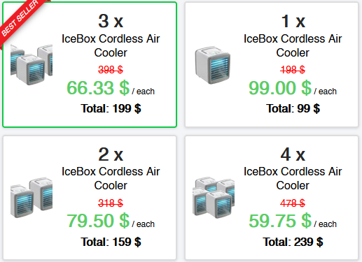 Cordless Portable Air Cooler