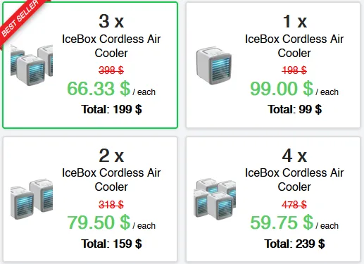 Cordless Portable Air Cooler